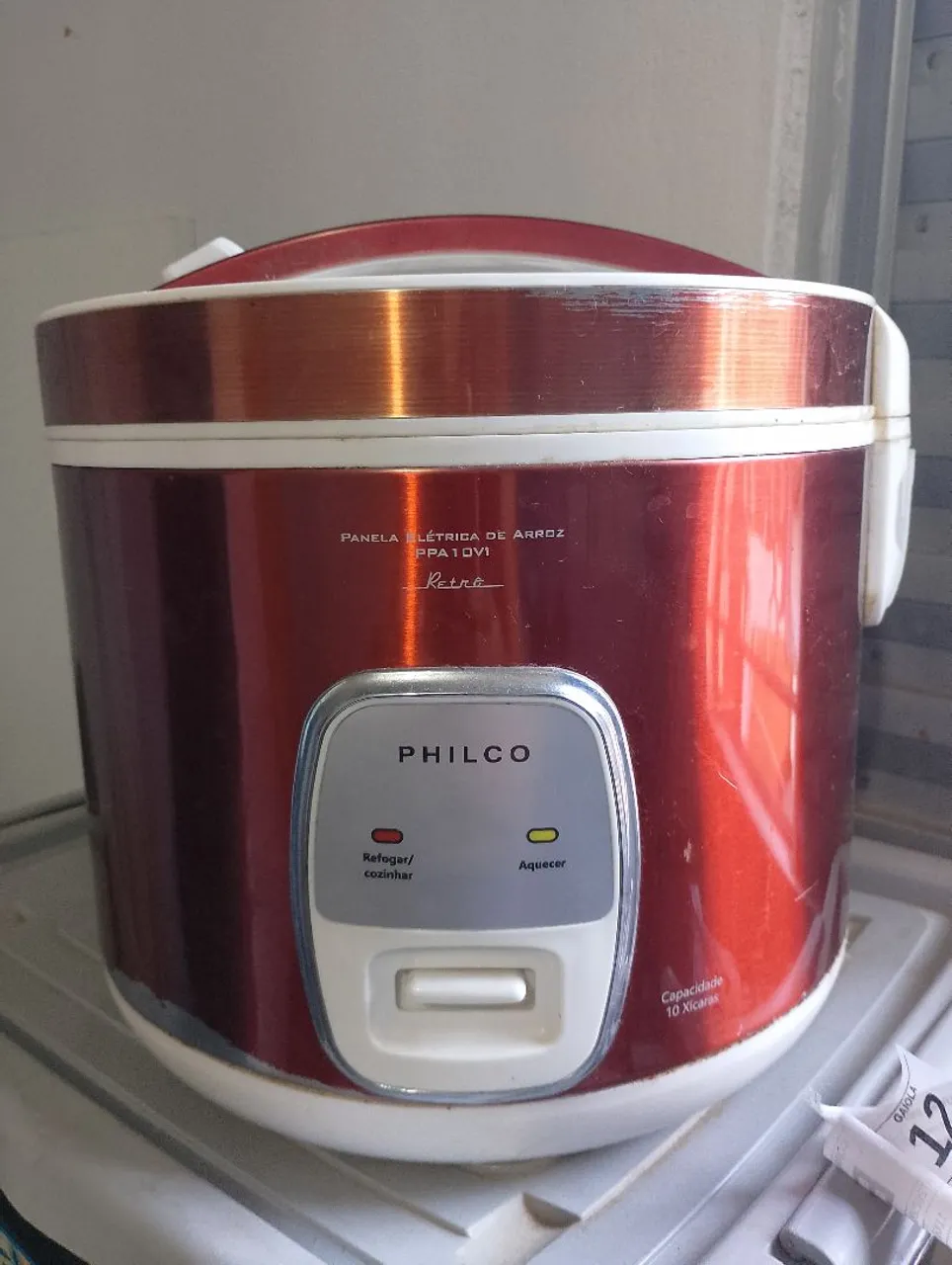 Panela Elétrica de Arroz Philco Retro - 10 Xícaras