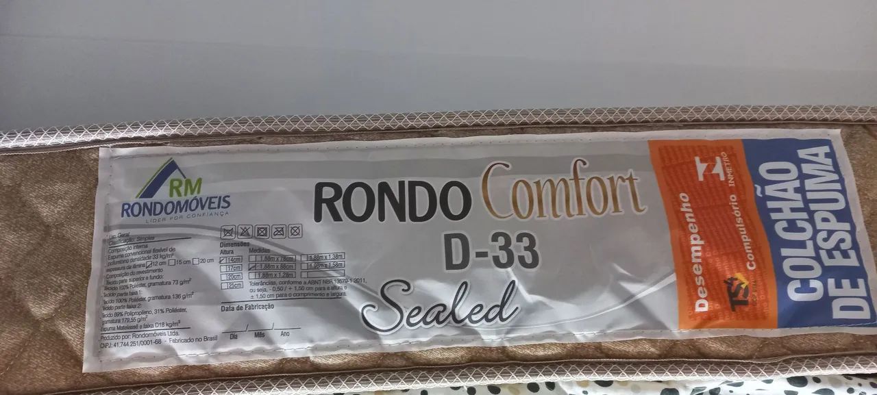 Cama com colchão de solteiro com design moderno - Foto 4