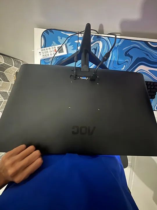 Monitor AOC 27' 75Hz Adaptive-Sync HDMI VA 27B1HM - Foto 3