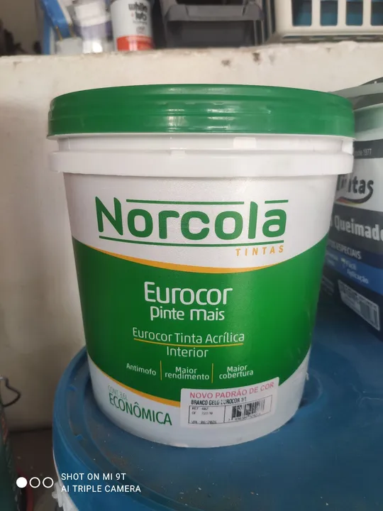 Tinta acrílica interior Eurocor Norcola - 3,6L