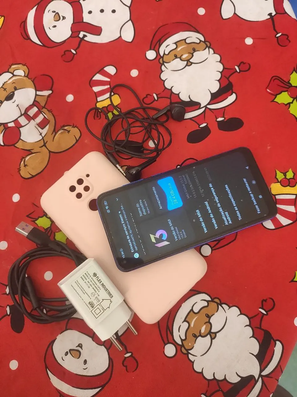 Vendo Redm Not 9 128GB 6GB RAM Câmera 48Mp, Leia o anúncio não faço menos obg.