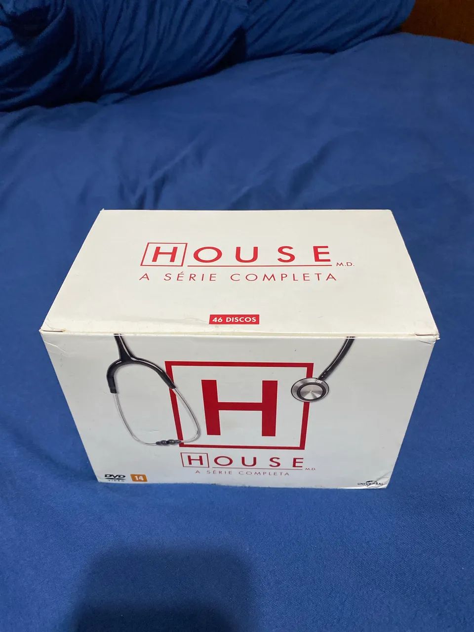 Box DVD Dr House Série Completa 1ª a 8ª temporada