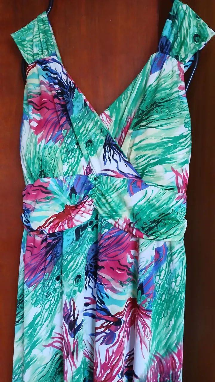 Vestido estampado floral - Foto 4