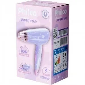Secador de Cabelo Philco Super Star 1200W - Novo
