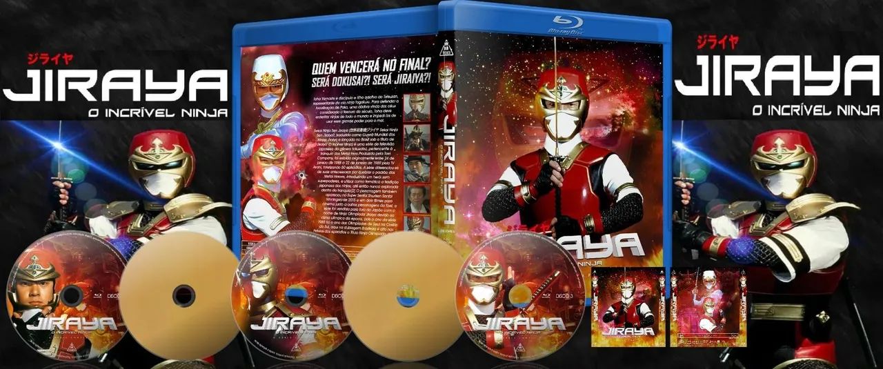JIRAYA - O Incrível Ninja - Blu-Ray - Foto 2