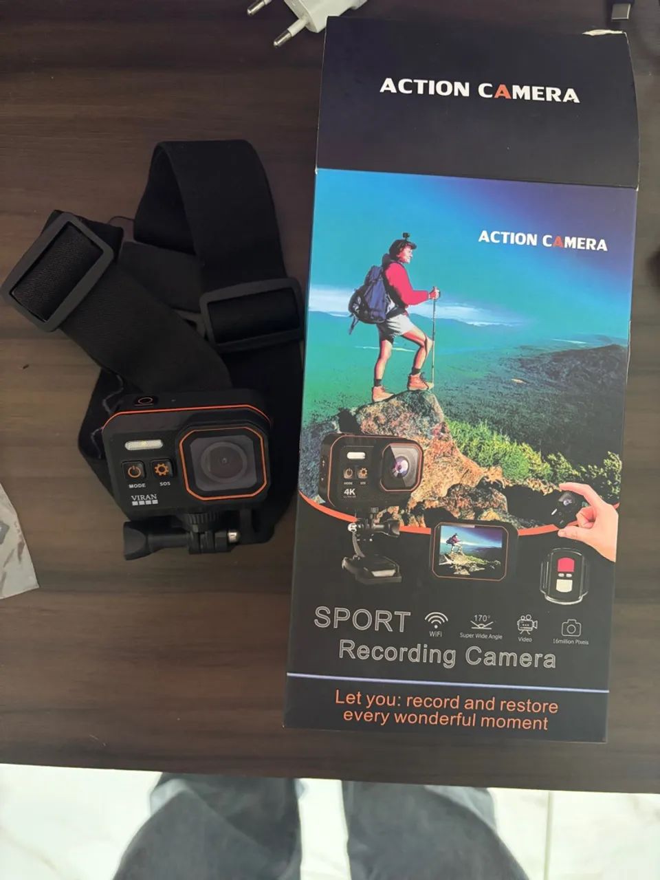 Câmera Action 4k 60fps Sport viran  - Foto 3