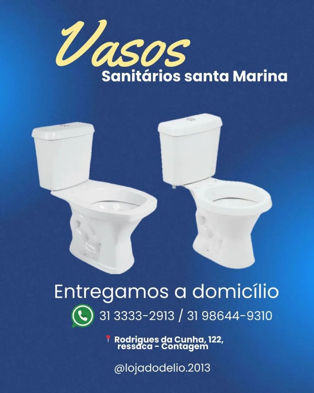 Vaso sanitário c/ caixa acoplada santa Marina/ entregamos - a partir de 365,0000 - Foto 3