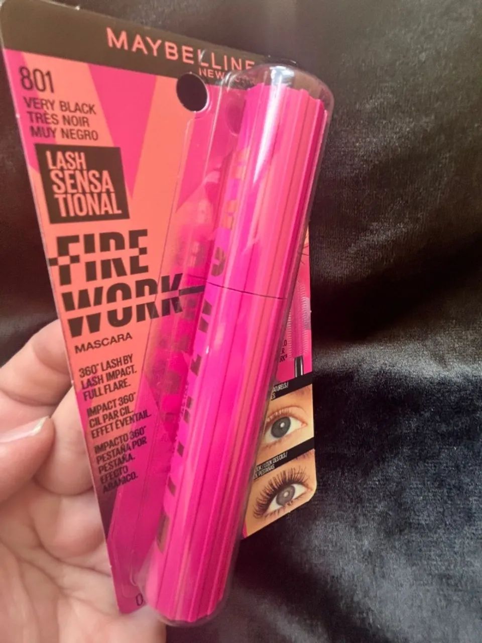 lash sensational firework maybelline máscara de cílios - Foto 2