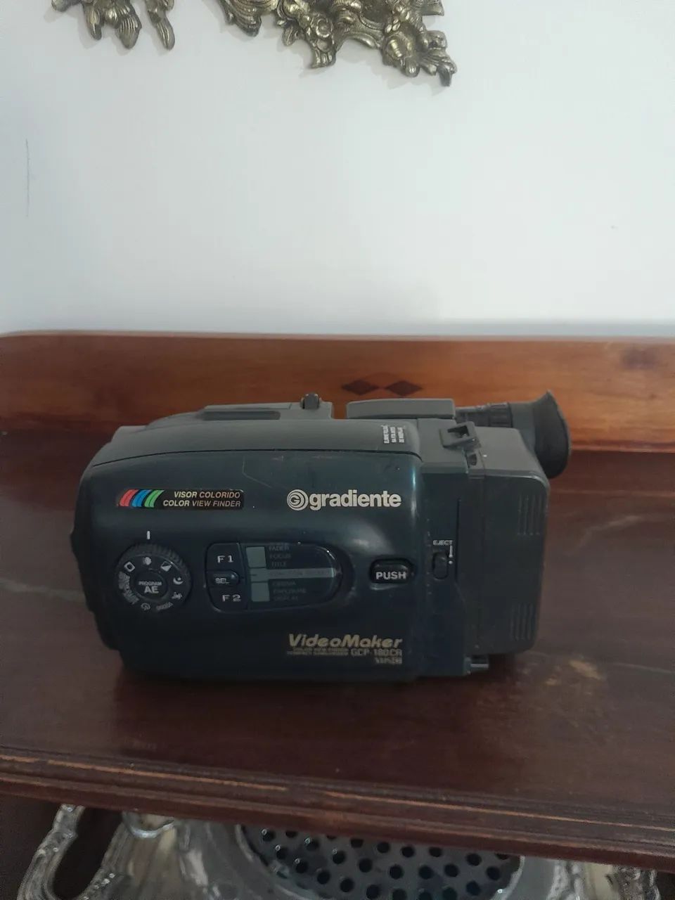 Câmera de Vídeo Gradiente VideoMaker GCP-180CR antiga envio para todo o Brasil 