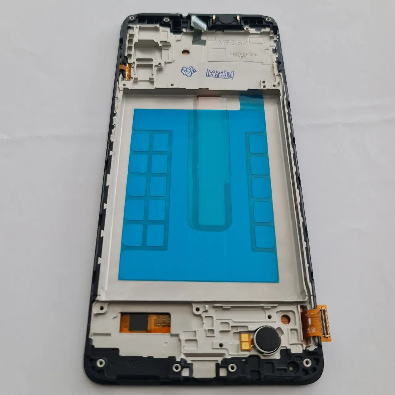 TELA DISPLAY SAMSUNG M52 COM ARO NOVO