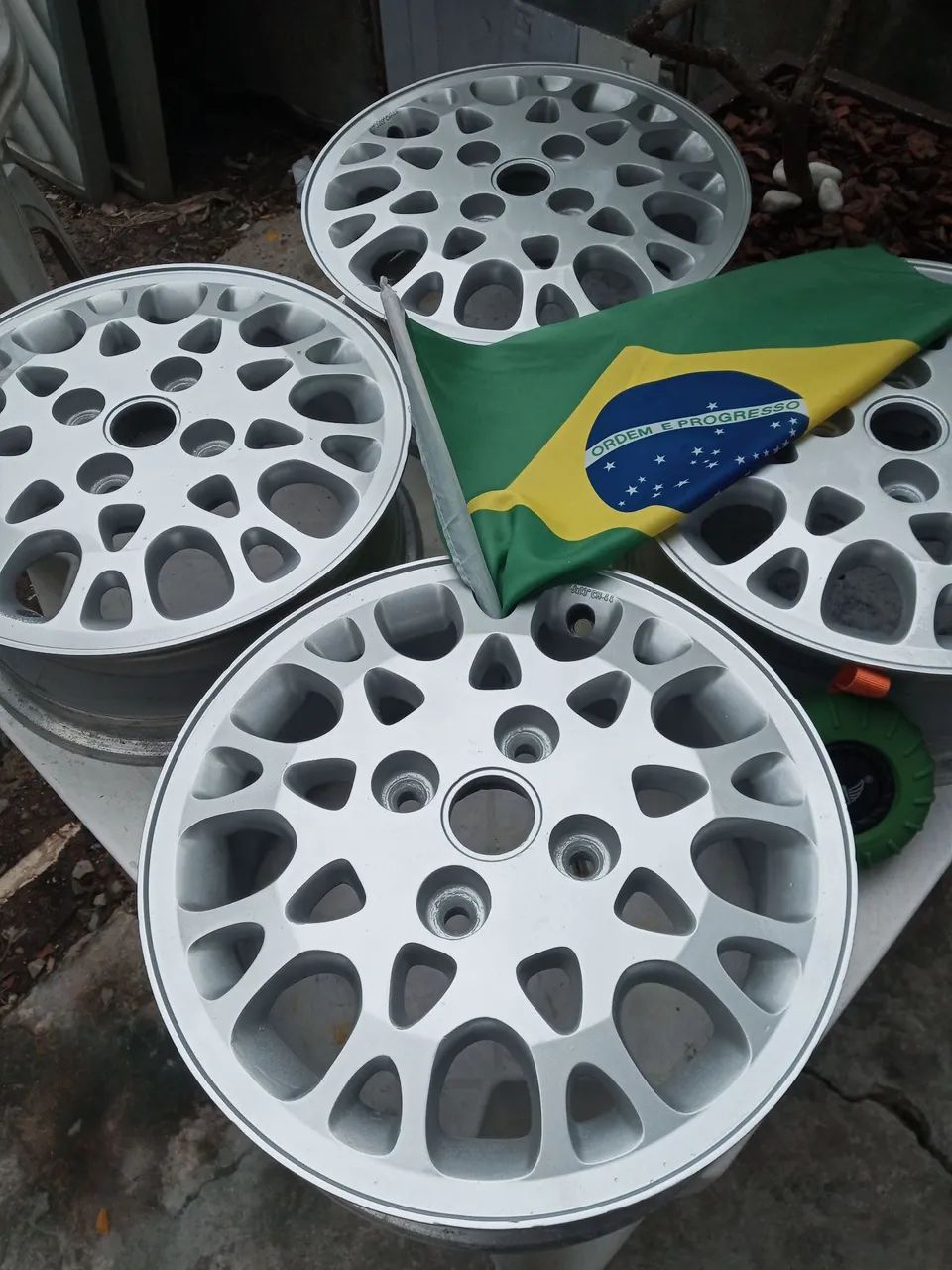 Aro 13 Colmeia Fiat Alumínio Palio - Foto 5