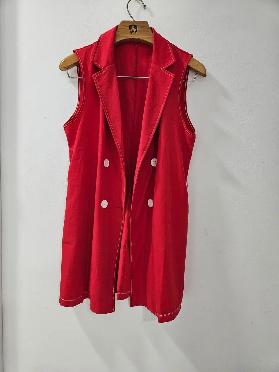 Colete vermelho elegante - Foto 2