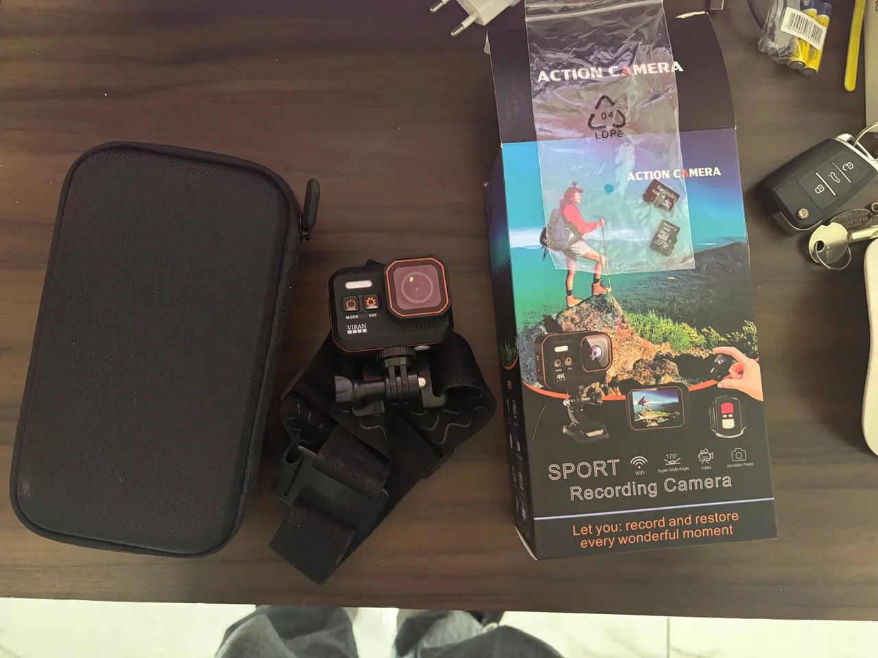 Câmera Action 4k 60fps Sport viran  - Foto 4