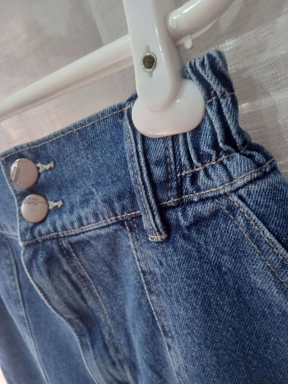 Calça Jeans Jogger Azul - Foto 2