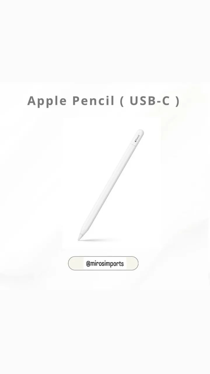 Apple Pencil USB-C Original, 1ano de garantia apple. - Tablets e E