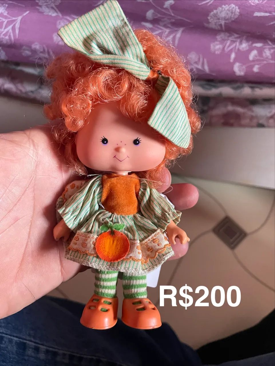 Boneca Laranjinha da Moranguinho