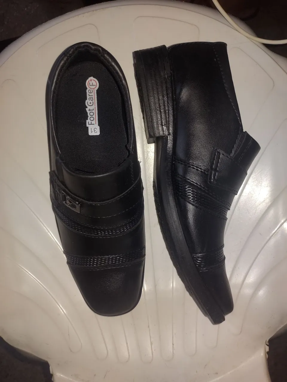 Sapatos sociais infantis pretos número 31