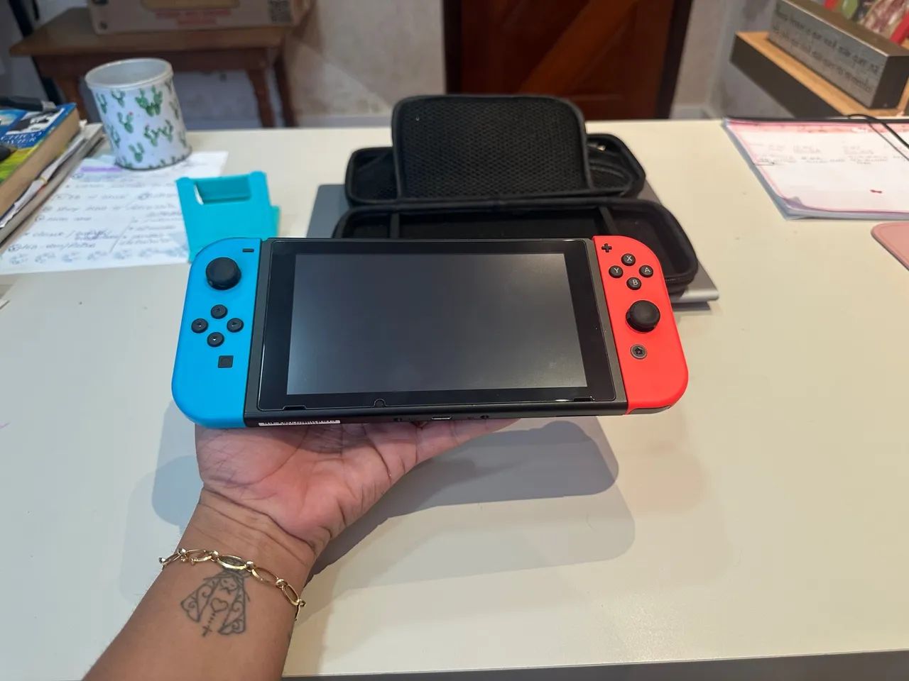 Nintendo Switch Console - POUQUÍSSIMO USADO - Foto 3