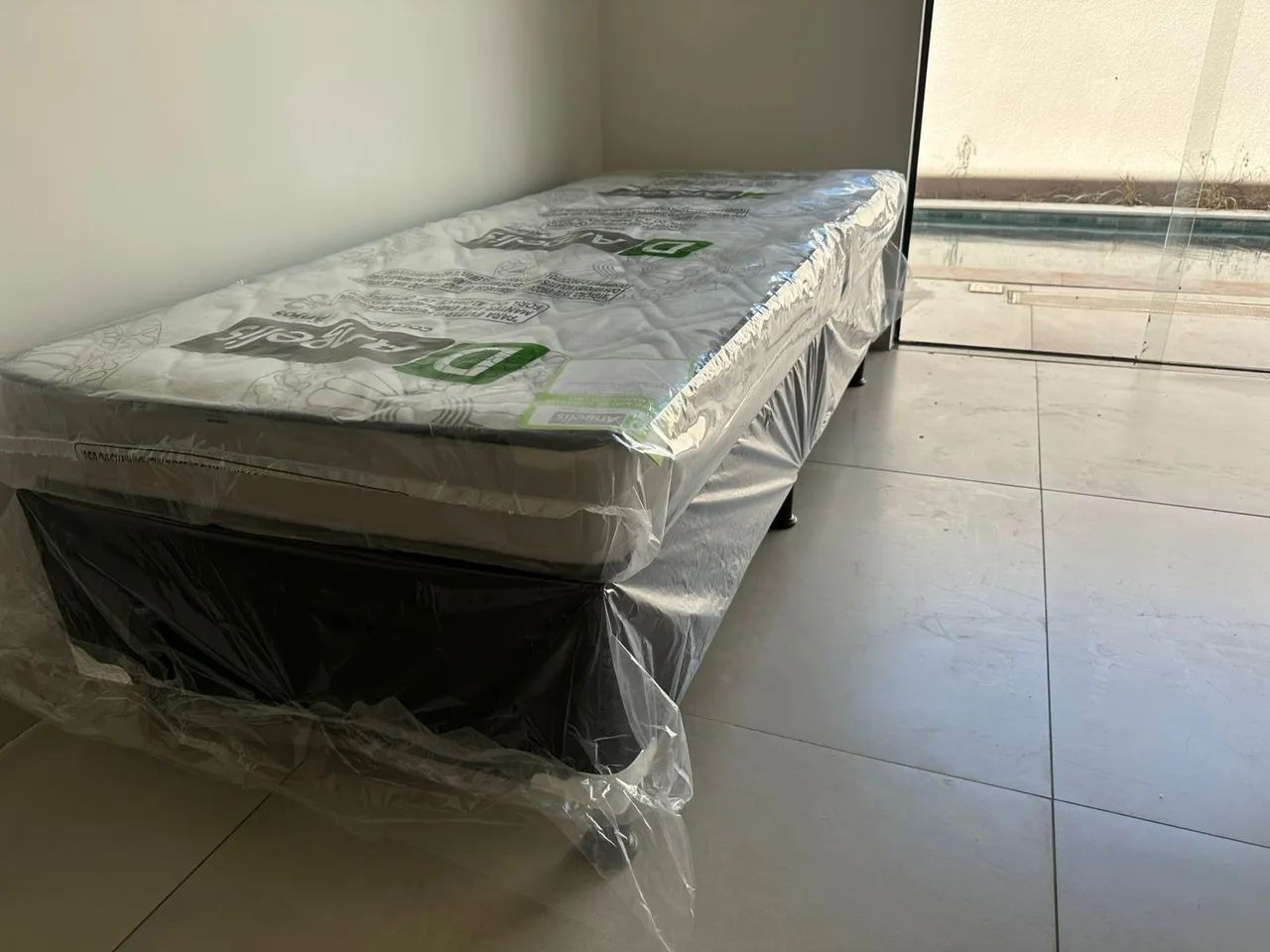 Cama solteiro nova na promoção de fábrica garantia entrego  - Foto 3