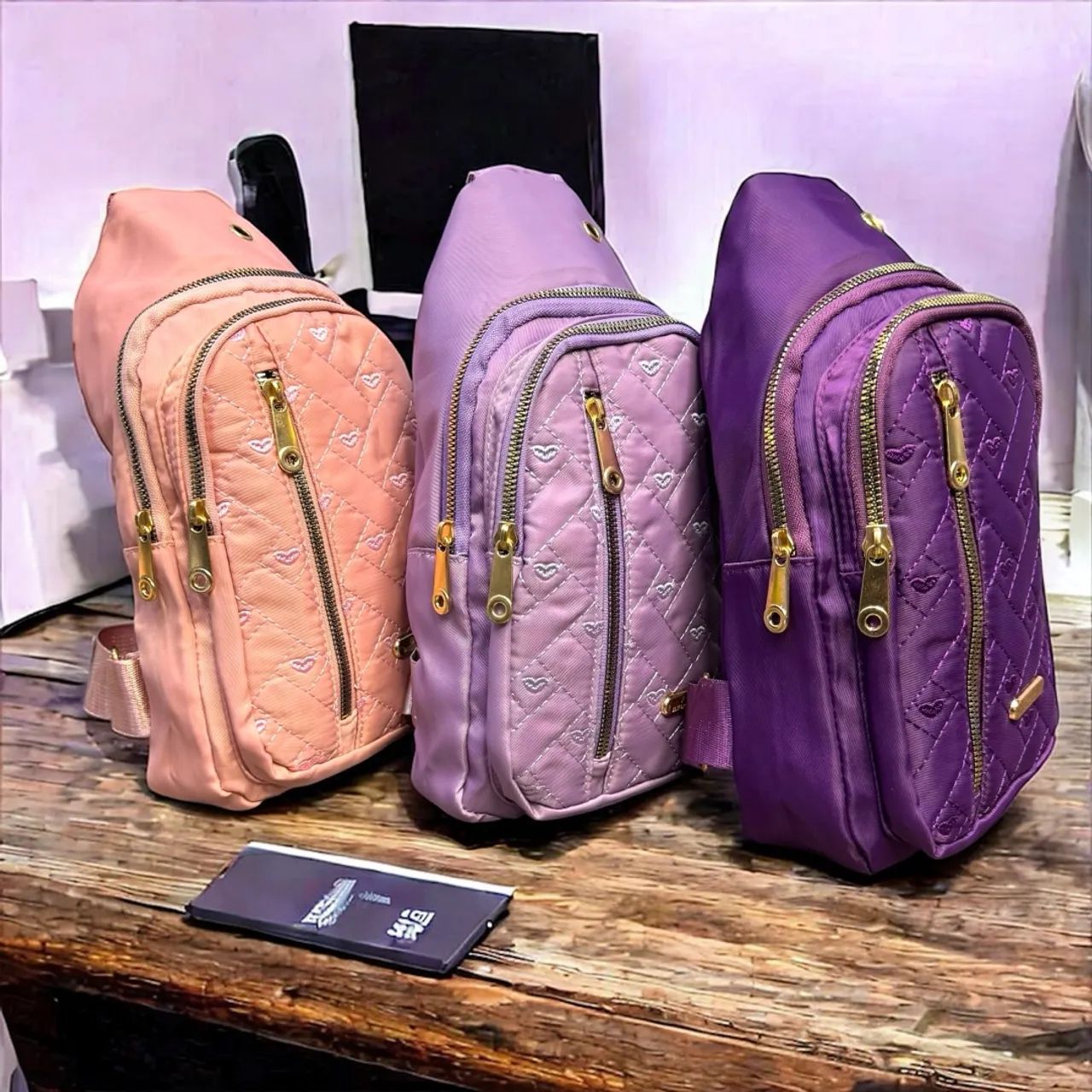 Pochete feminina transversal 