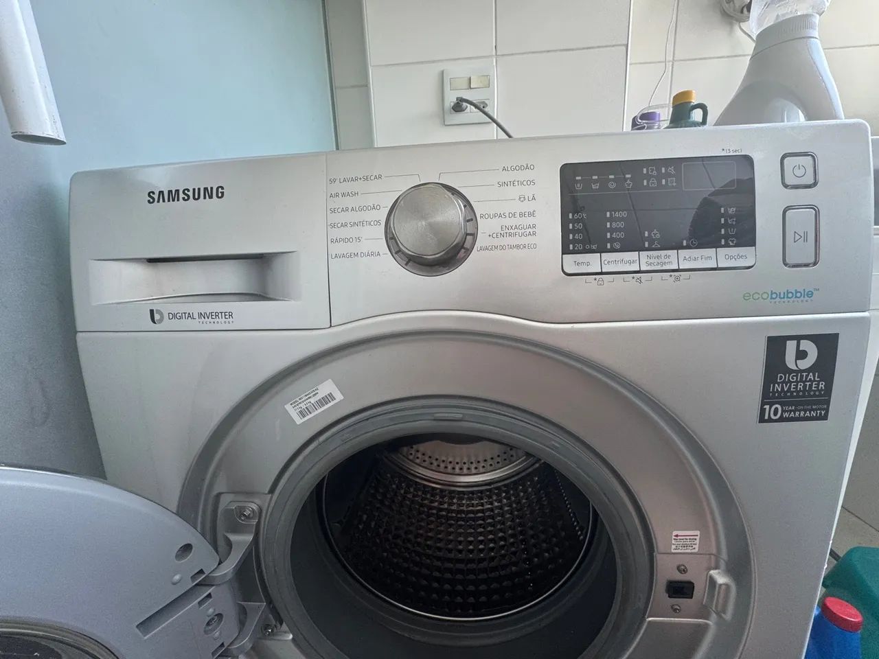 Máquina de Lavar e Secar Samsung 11kg EcoBubble - Foto 3