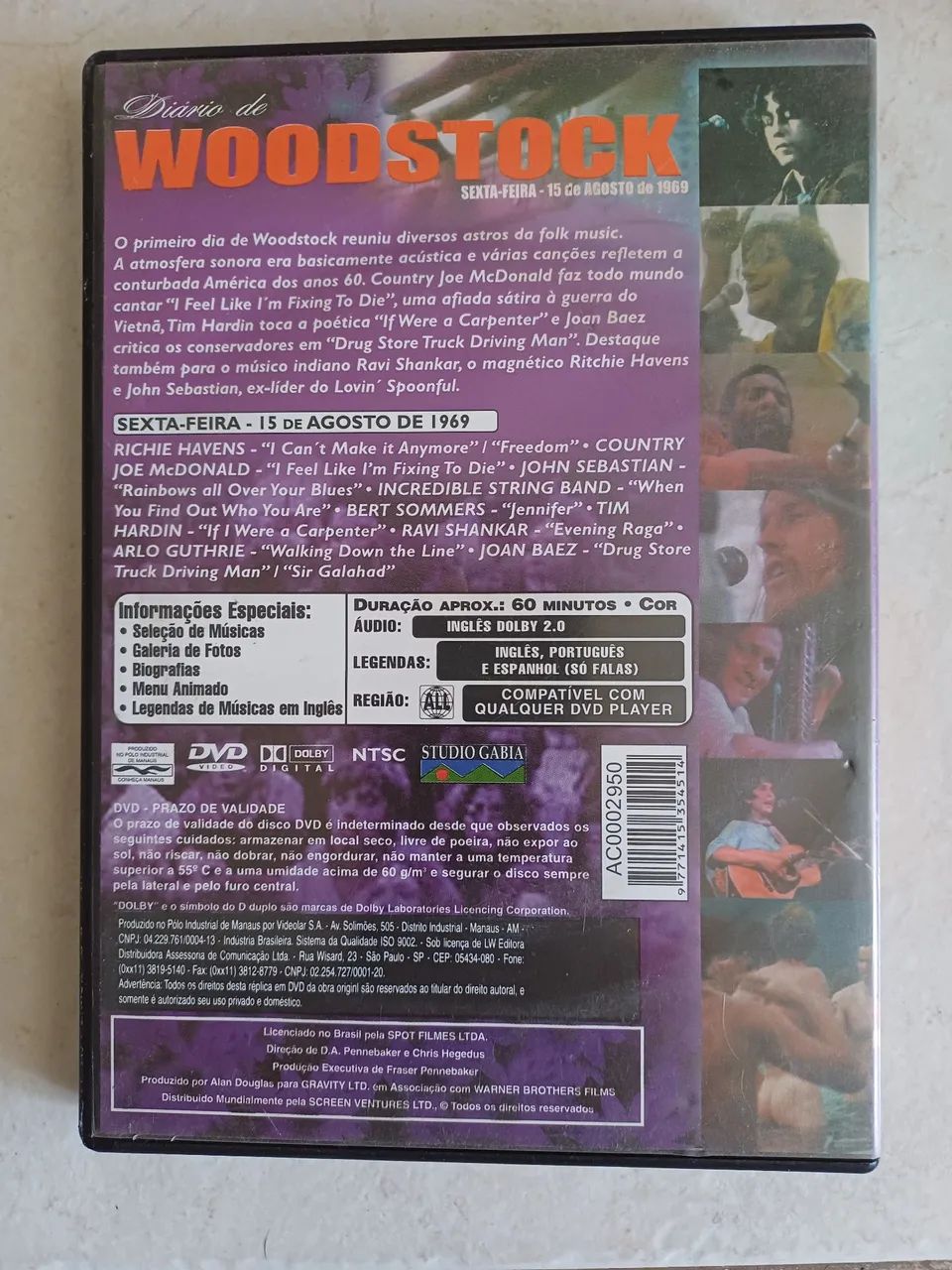 Woodstock DVD original - Foto 3