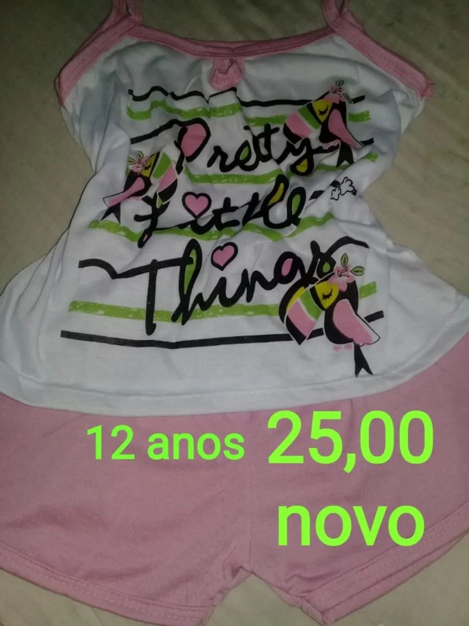 Baby doll,malha freca,novo