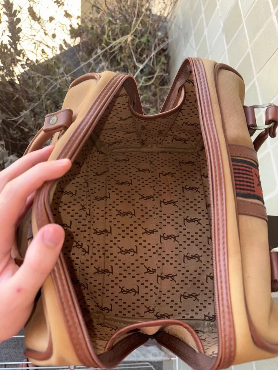 Bolsa Vintage YSL Mini Boston Clássica - Foto 4