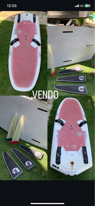 Kitesurf prancha race 