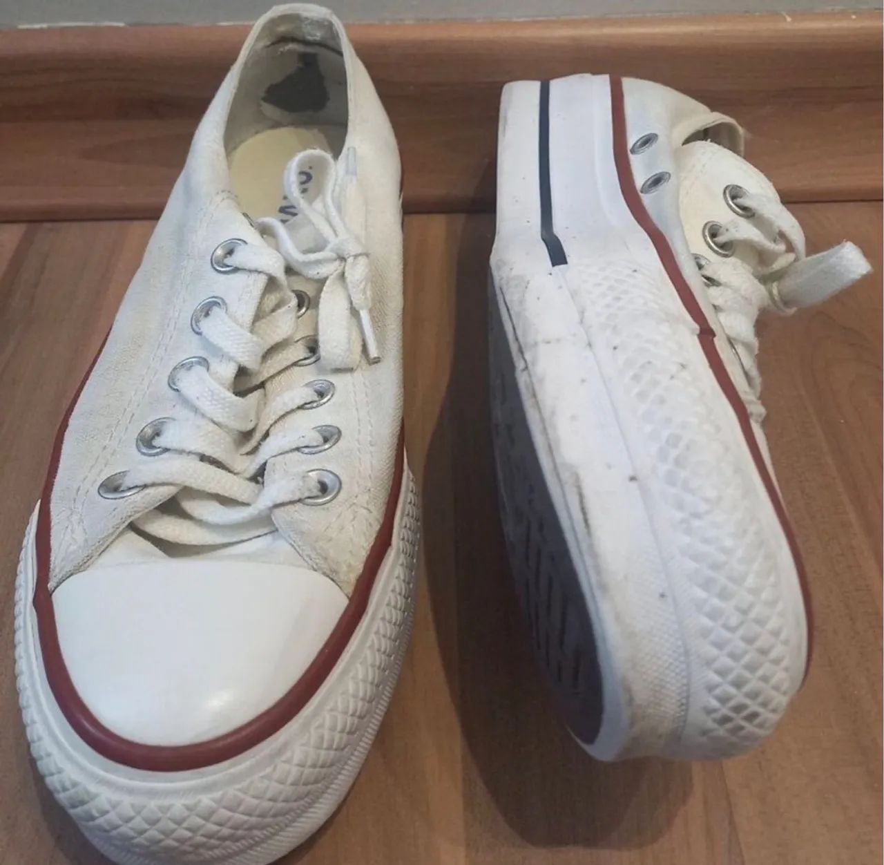 Tênis Converse All Star ORIGINAL Branco Plataforma 35 