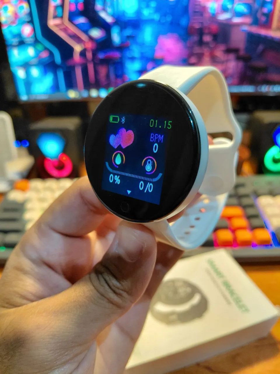 Smartwatch D18- Novo - Entregamos  - Foto 4
