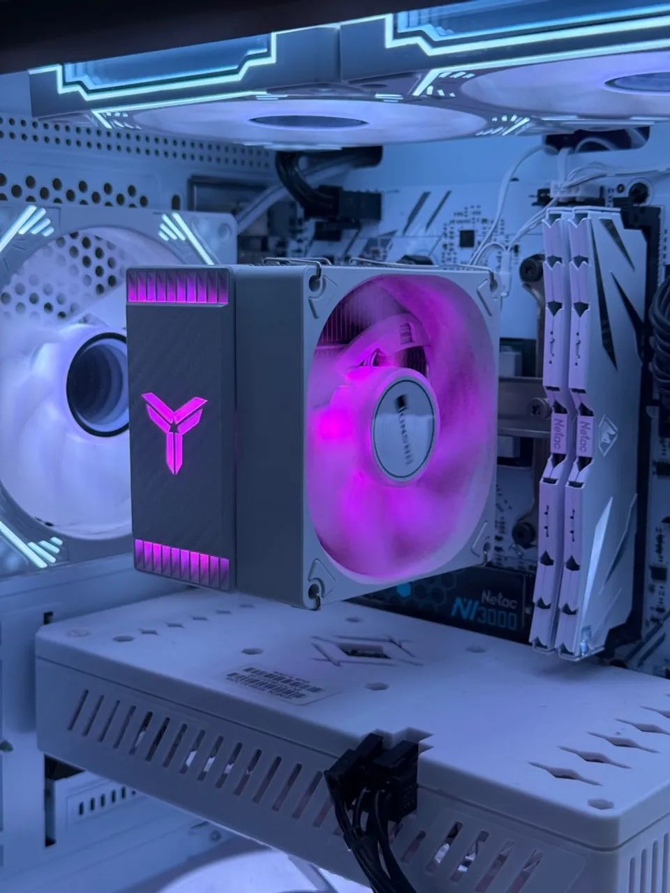Cooler Cr-1400 ARGB Jonsbo Branco  - Foto 3