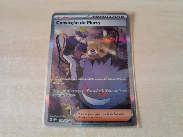 Convicção do Morty (gengar) (NM) do buster para o sleeve - Foto 3