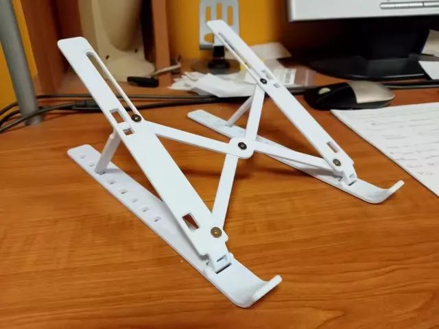 Suporte Para Notebook E Laptop Dobrável Ajustável Ergonômico - Foto 3
