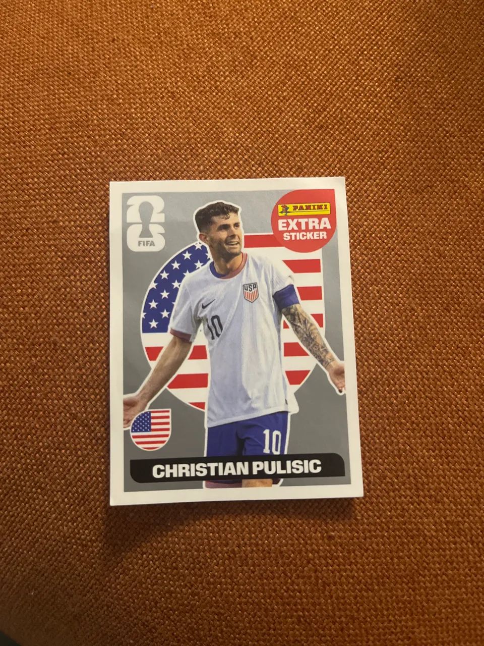 Extra sticker Christian Pulisic Silver