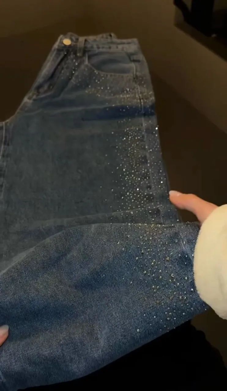 Linda calça com strass  - Foto 2