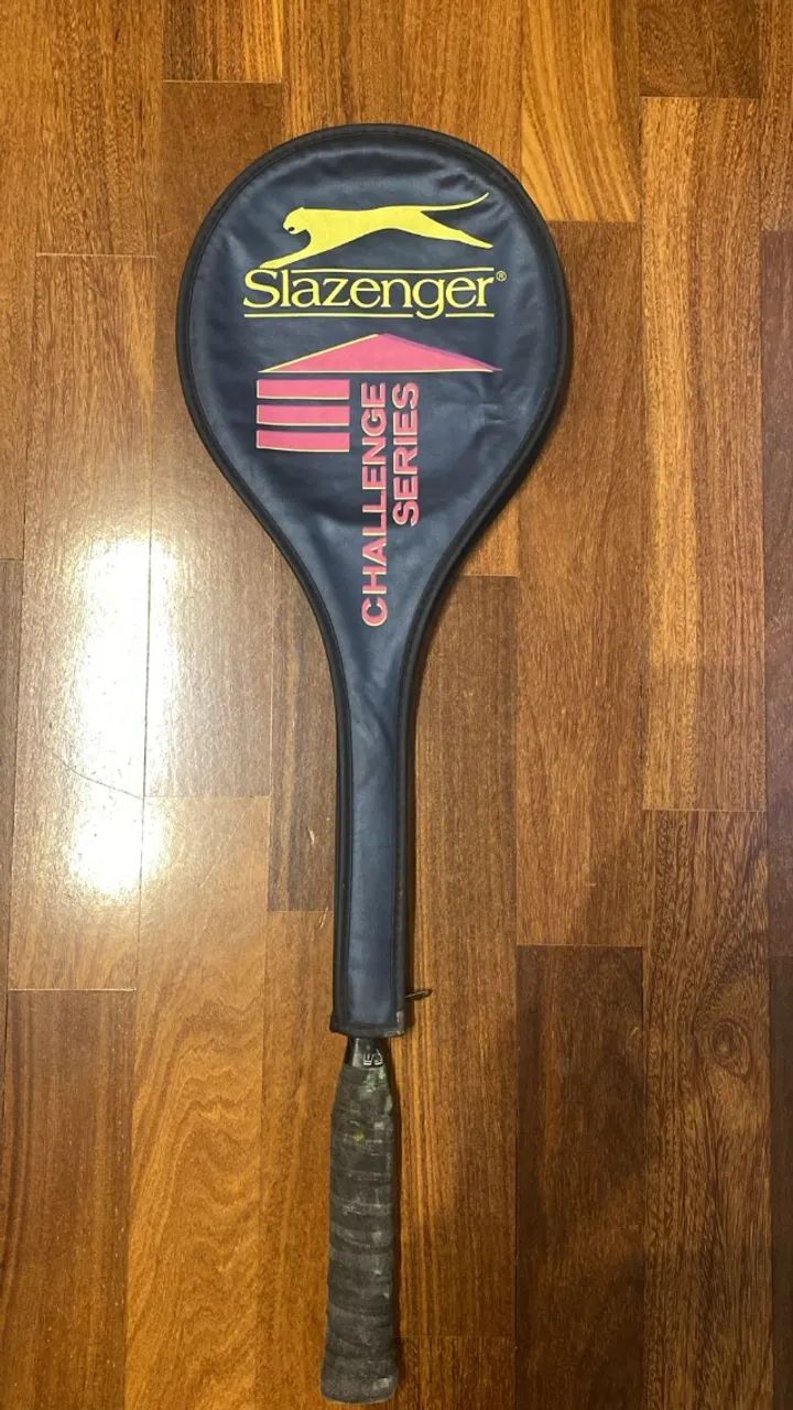 Raquete e Capa de Squash Slazenger - Challenge Series - Foto 2