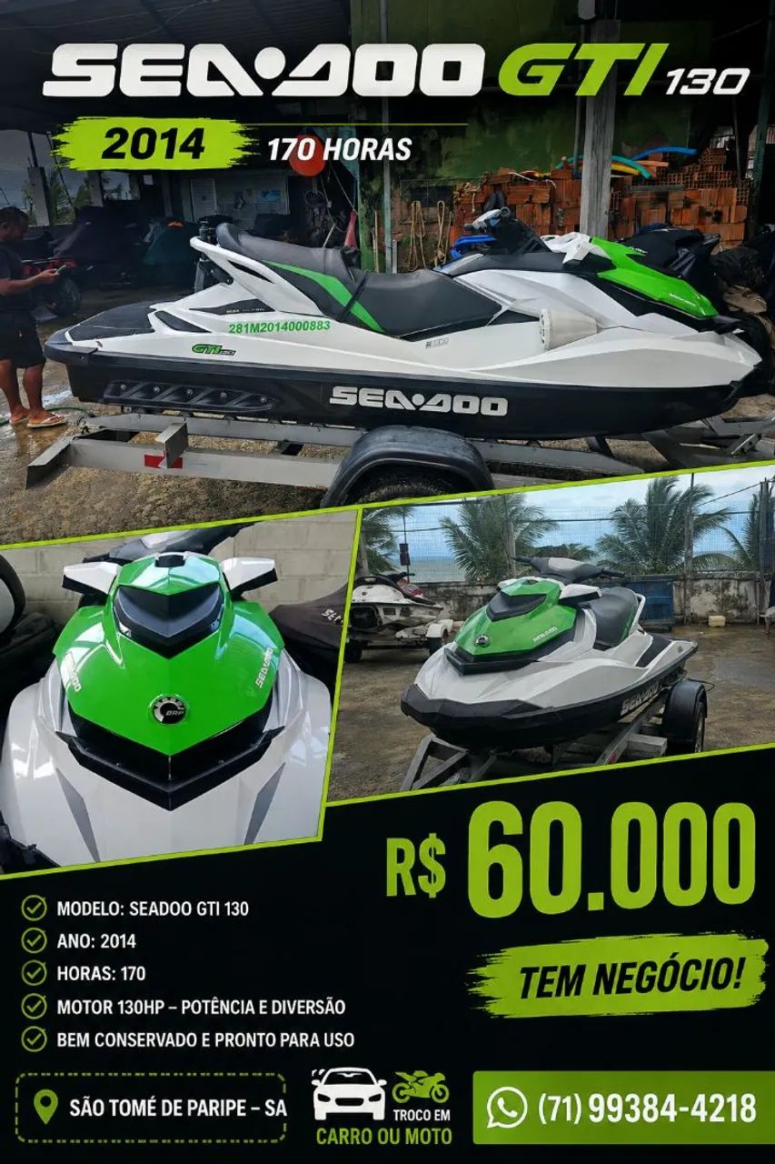 Jet-ski Seadoo GTI 130