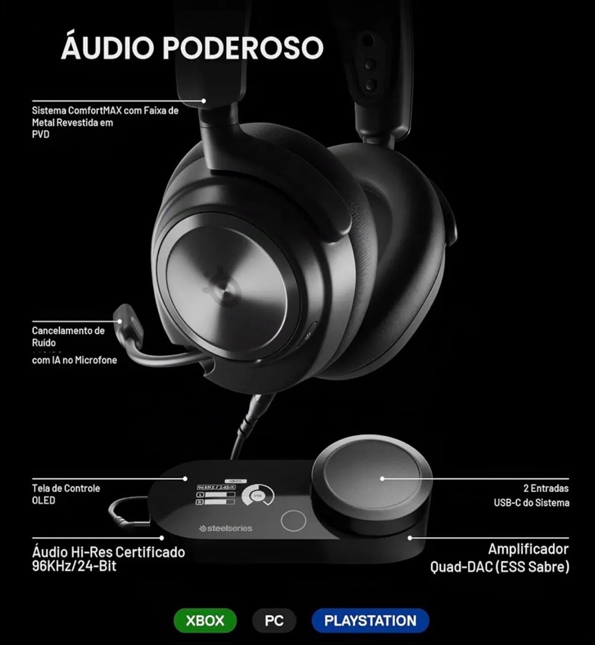 SteelSeries Arctis Nova Pro - Foto 3