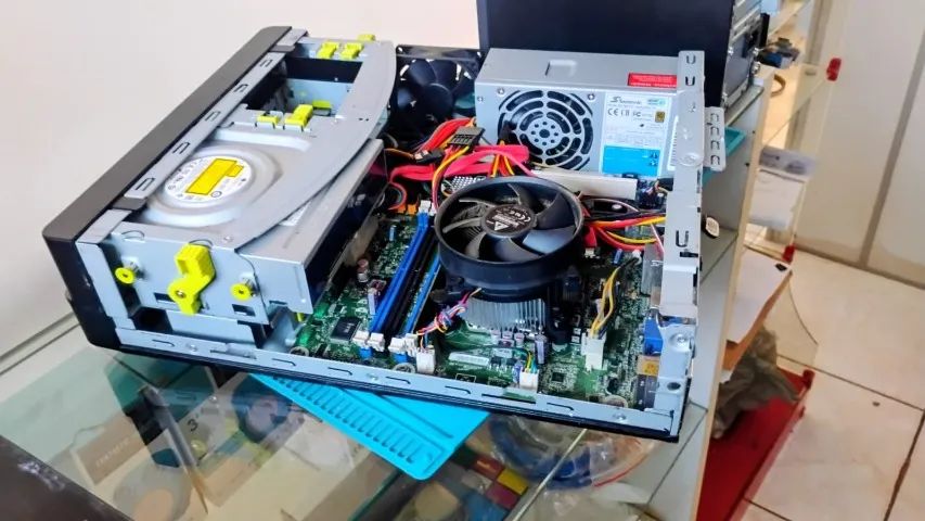Lote Com 5 Computadores CPUs Positivo Master Slim (Usados - Sem HD/SSD) - Foto 5