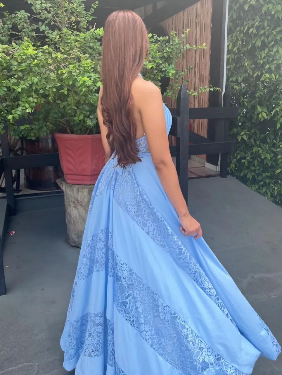 VESTIDO LONGO TAM P
