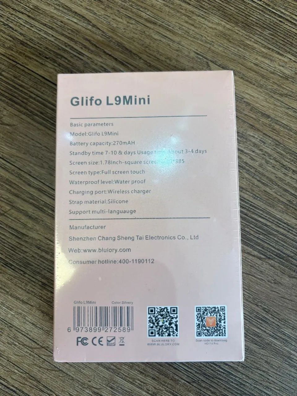 Smartwatch Blulory Glifo L9 Mini A Pronta Entrega  - Foto 2