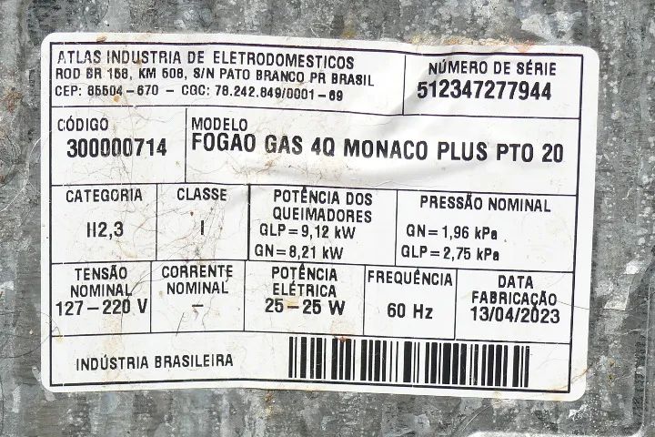 Fogão Atlas funcionando! - Foto 5
