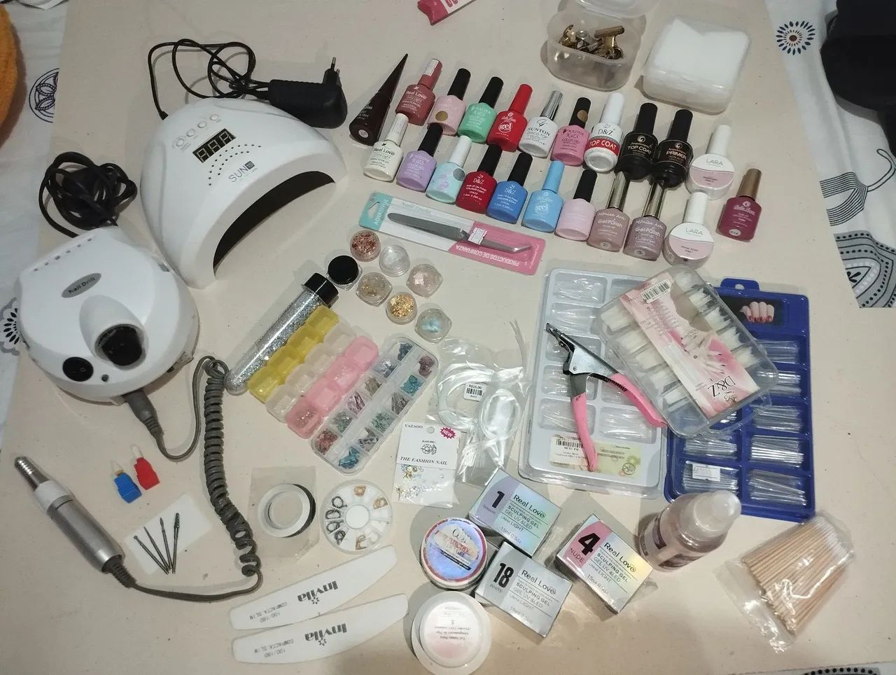 Kit para unhas em gel 
