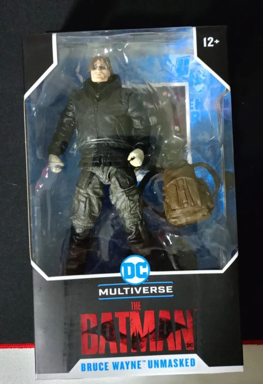 Bruce Wayne unmasked DC Multiverse McFarlane Toys The Batman  - Foto 3