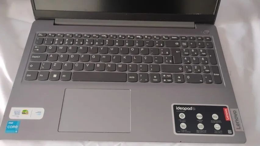 Notebook Lenovo intel core i3 ideaped ddr4  ssd 256 - 4 RAM -CINZA - Foto 2