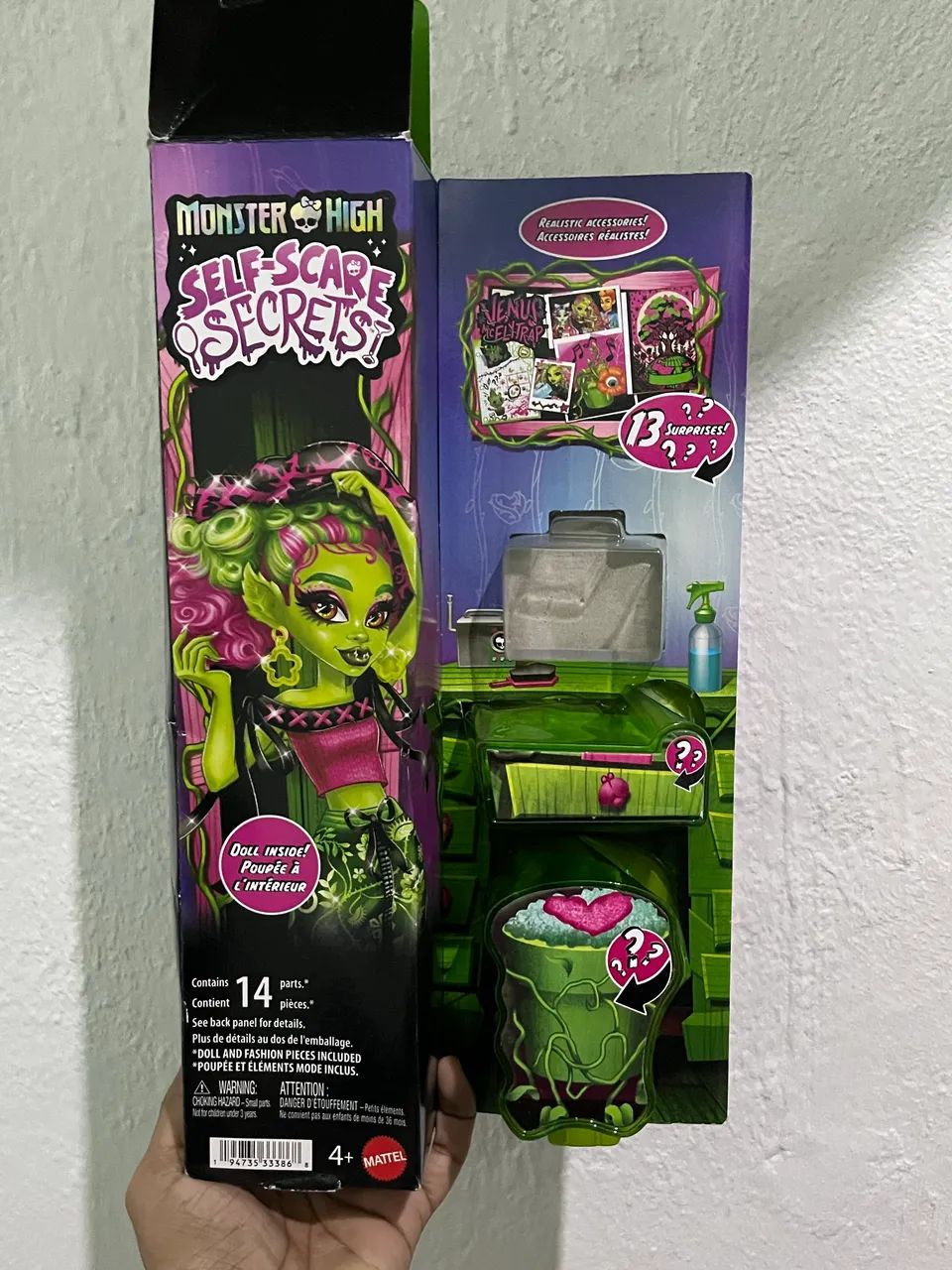 Caixa Vênus self scare monster high g3  - Foto 4