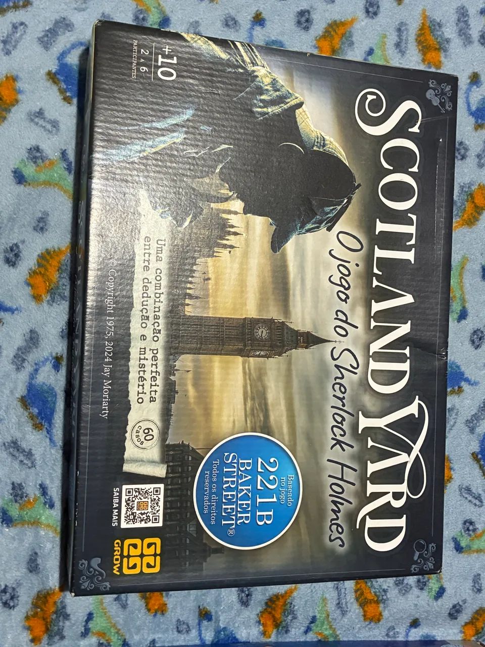 Vendo jogo de tabuleiro scotland yard