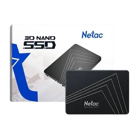 SSD Gamer Netac SATA 256GB 2,5. Novo Lacrado para Notebook e PC