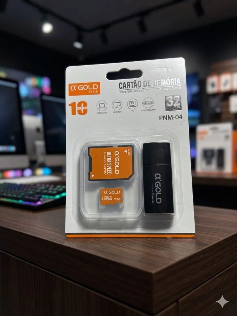 Kit Cartão de Memória A?Gold PNM-04 é a solução definitiva para quem busca praticidade, se